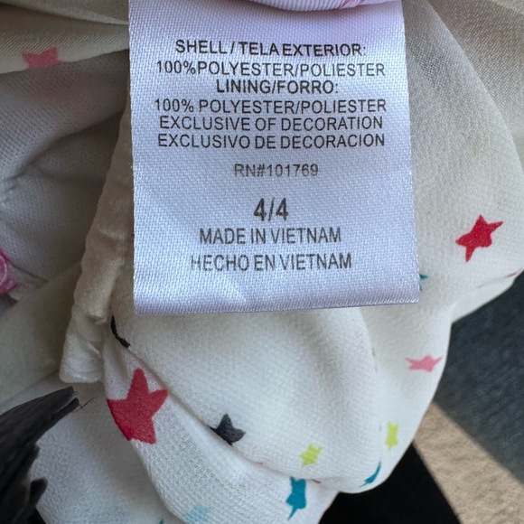 Goodlad White and Rainbow Star
Tiered Dress -Size 4T - Picture 8 of 10